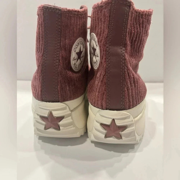 Converse - Unisex Run Star Hike Platform Striped Knit High Top Shoes - Picture 3 of 7